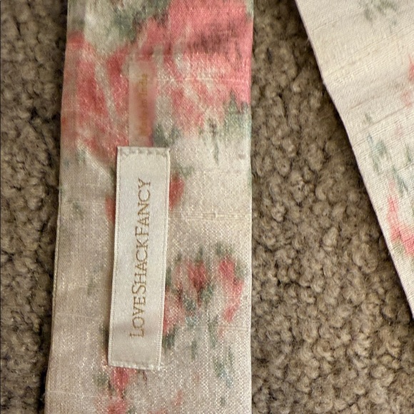 LoveShackFancy Silk Floral Puff Sleeve Dress and GRATIS! - Picture 11 of 12